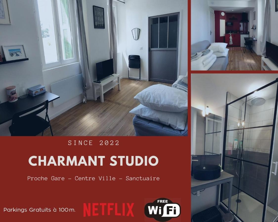 Charmant Studio Proche Centre Ville Et Gare Lourdes Ngoại thất bức ảnh